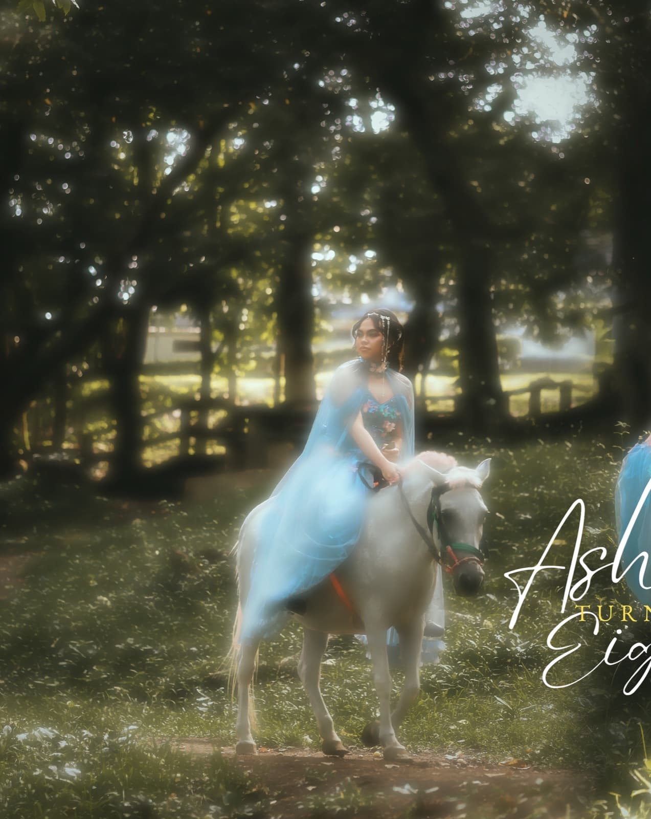 Ashley's storybook debut, the cover shot